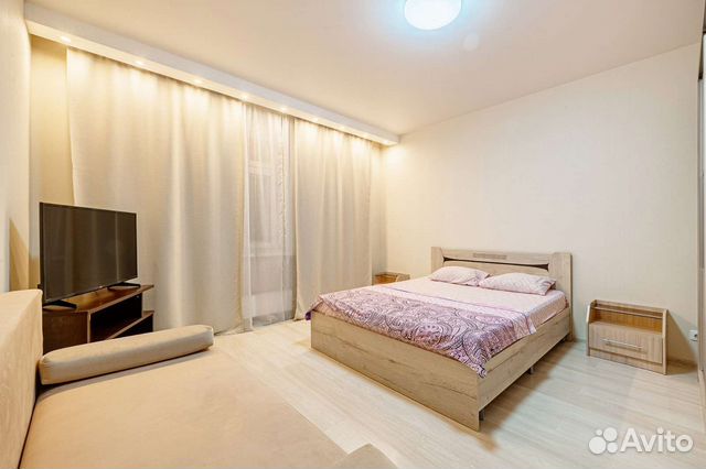 

1-к. квартира, 40 м², 2 кровати