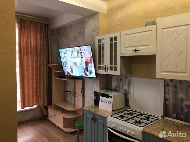 

Квартира-студия, 30 м², 2 кровати
