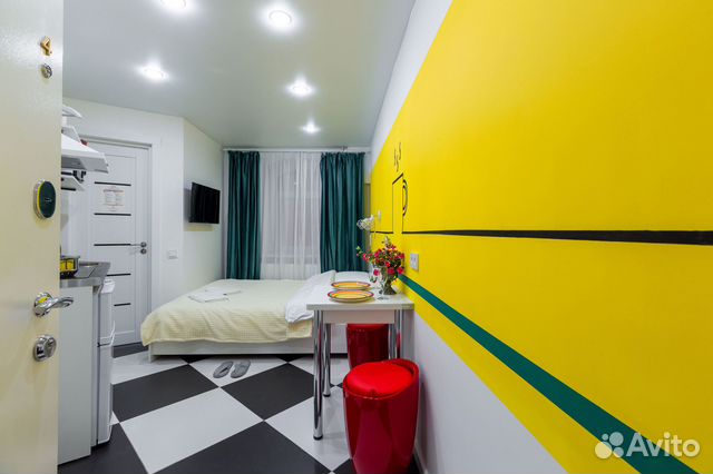 

Квартира-студия, 16,6 м², 1 кровать