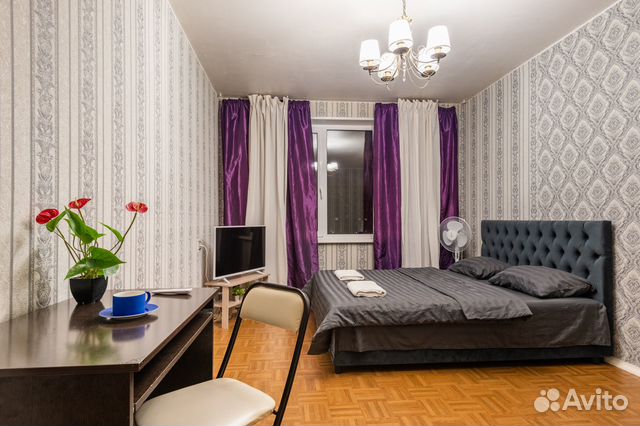

2-к. квартира, 45 м², 3 кровати