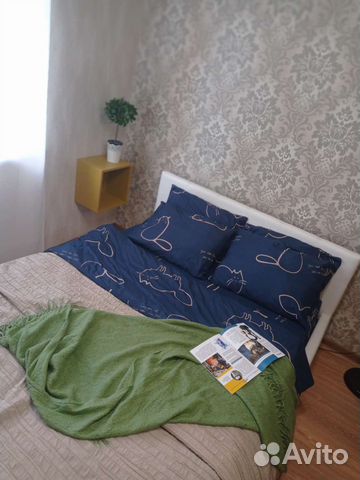 

1-к. квартира, 40 м², 2 кровати