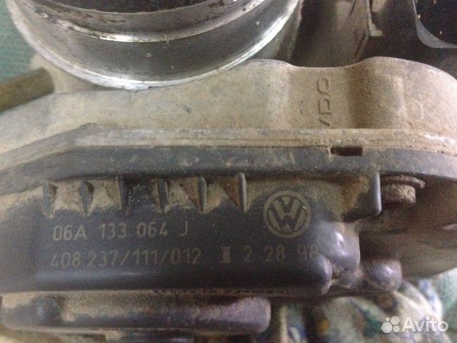 Заслонка дроссельная vw golf 4