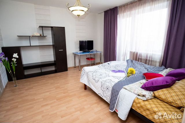 

2-к. квартира, 50 м², 2 кровати
