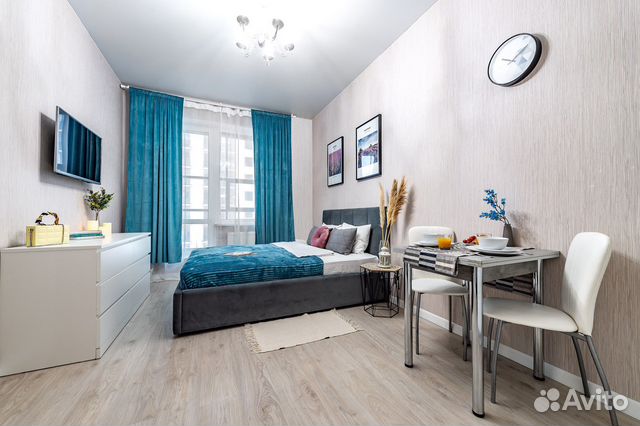 

Квартира-студия в апарт-отеле, 24 м², 1 кровать