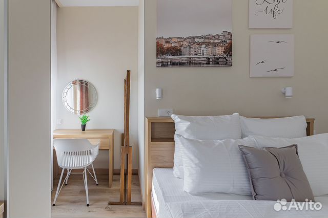 

Квартира-студия, 32 м², 1 кровать