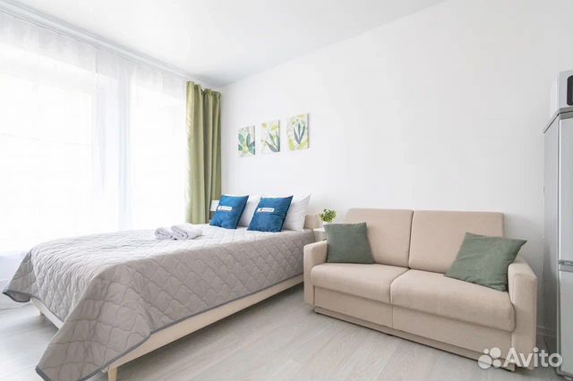

Квартира-студия, 24 м², 1 кровать