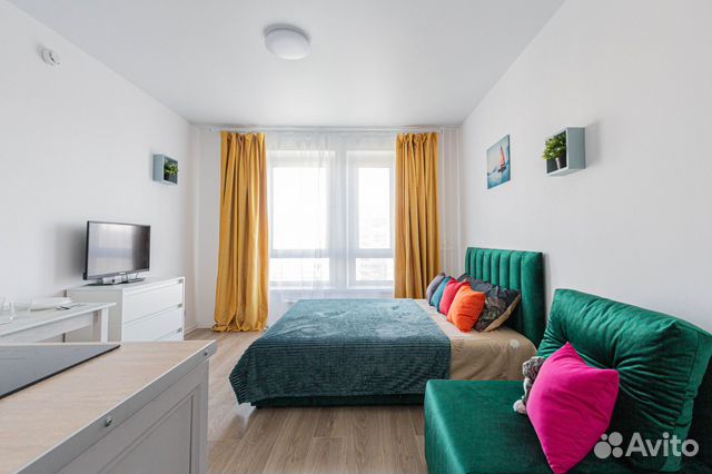 

Квартира-студия, 22 м², 2 кровати