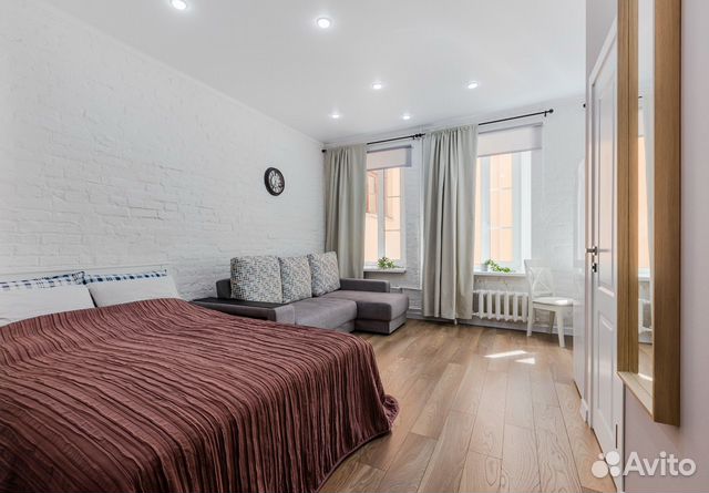 

Квартира-студия, 30 м², 2 кровати