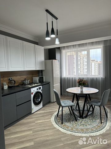

1-к. квартира, 45 м², 2 кровати