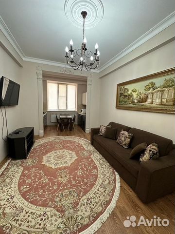 

Квартира-студия, 47 м², 2 кровати