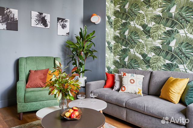 

2-к. квартира, 55 м², 2 кровати