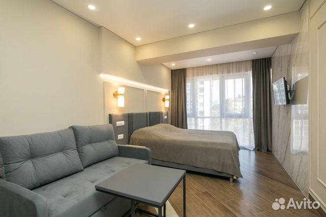 

Квартира-студия, 34 м², 1 кровать
