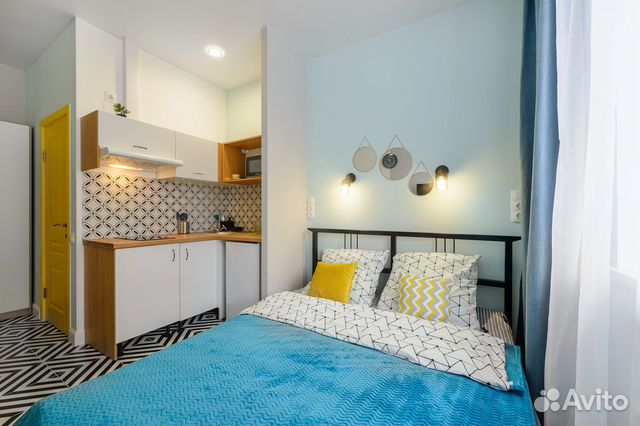

Квартира-студия, 16 м², 1 кровать