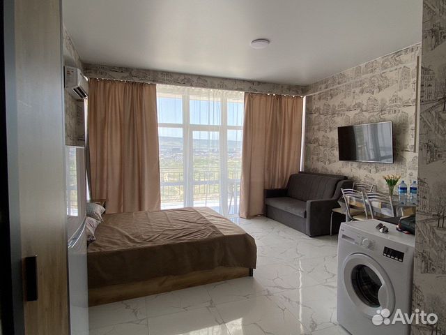 

Квартира-студия, 40 м², 2 кровати