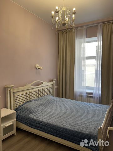 

1-к. квартира, 45 м², 2 кровати