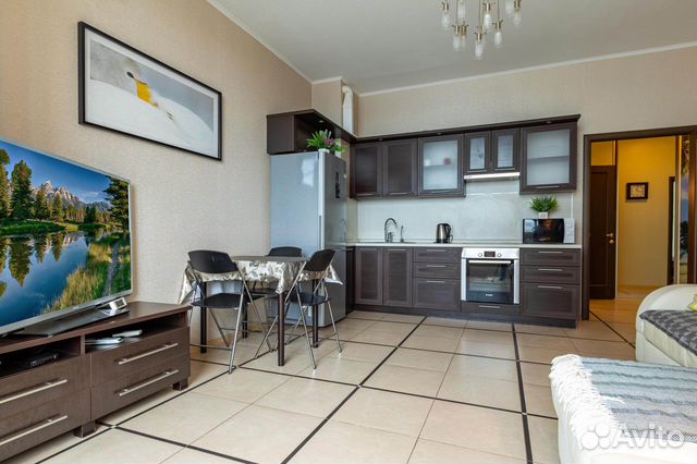 

2-к. квартира, 46 м², 2 кровати