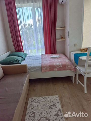

Квартира-студия, 25 м², 2 кровати