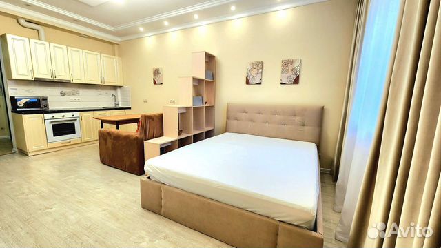 

Квартира-студия, 30 м², 1 кровать