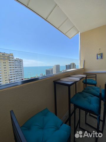 

Квартира-студия, 33 м², 2 кровати