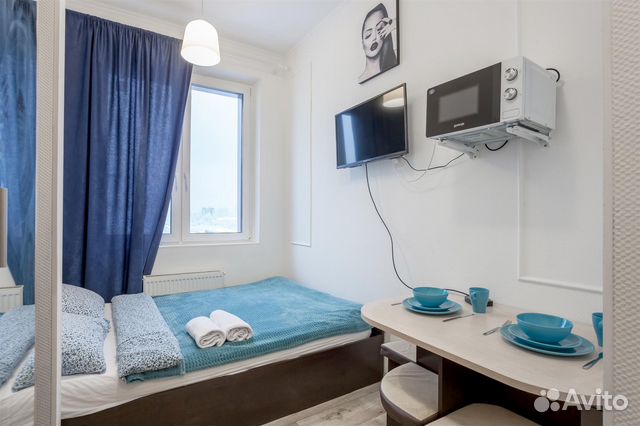 

Квартира-студия, 13 м², 1 кровать