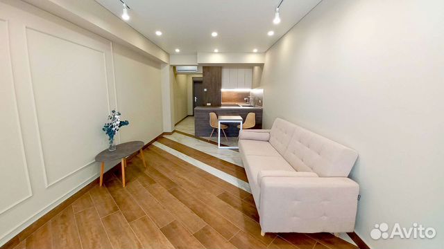 

Квартира-студия, 42 м², 2 кровати