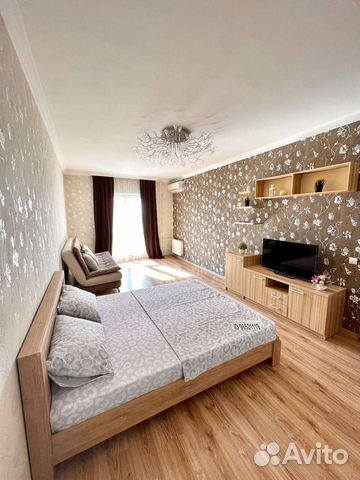 

1-к. квартира, 45 м², 2 кровати