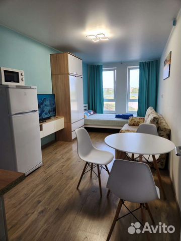 

Квартира-студия, 26 м², 2 кровати