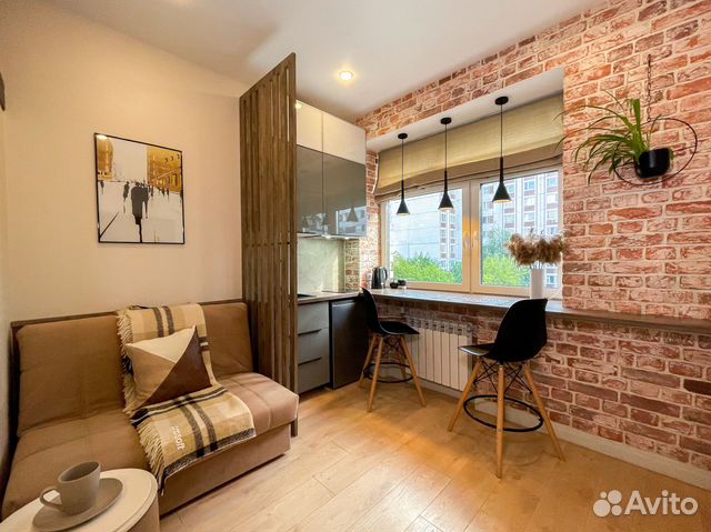 

Квартира-студия, 16 м², 1 кровать