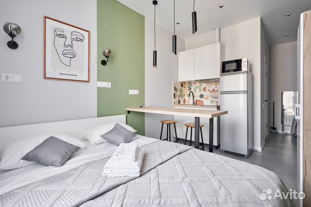 

Квартира-студия, 20 м², 1 кровать