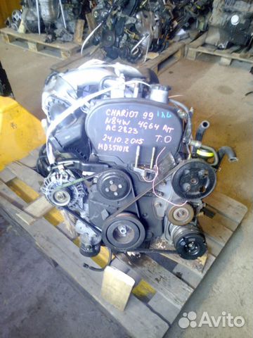 Двигатель 4G64 Mitsubishi Chariot