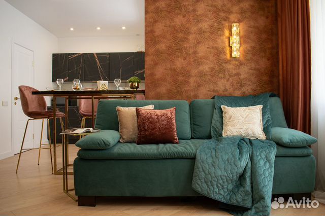 

Квартира-студия, 35 м², 3 кровати
