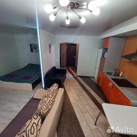 

Квартира-студия, 36 м², 3 кровати