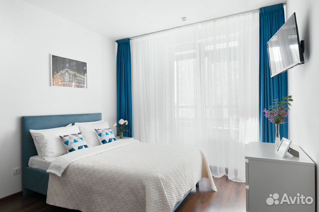 

Квартира-студия, 28 м², 2 кровати