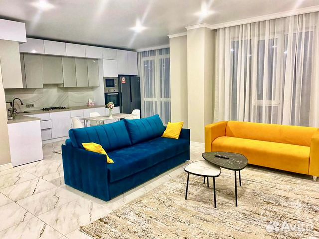 

2-к. квартира, 90 м², 2 кровати