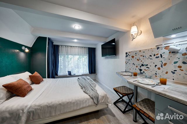 

Квартира-студия, 19 м², 1 кровать