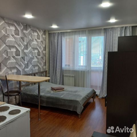 

Квартира-студия, 28 м², 4 кровати