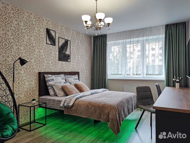 

1-к. квартира, 43 м², 1 кровать