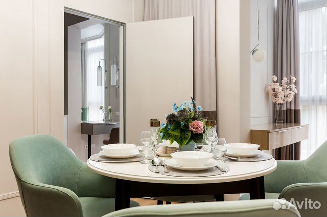 

1-к. квартира, 45 м², 2 кровати