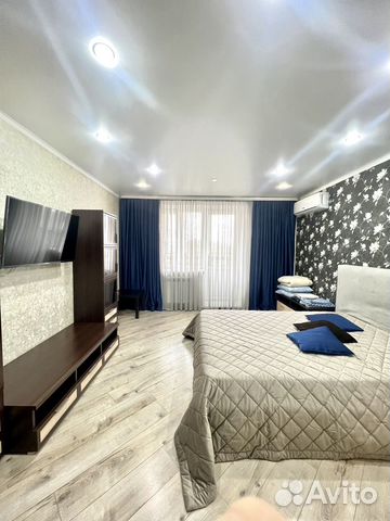 

1-к. квартира, 45 м², 2 кровати