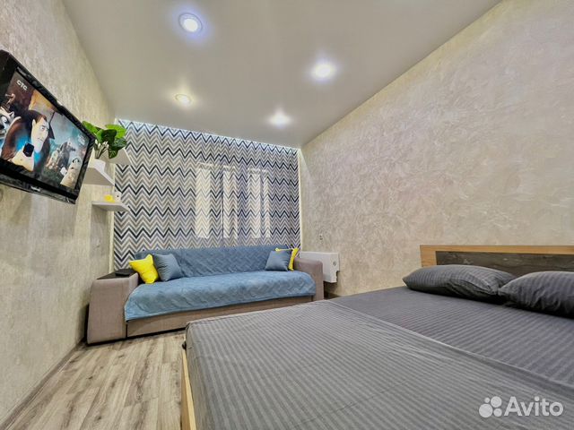 

1-к. квартира, 37 м², 2 кровати