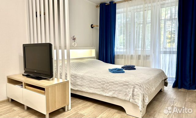 

1-к. квартира, 34 м², 2 кровати