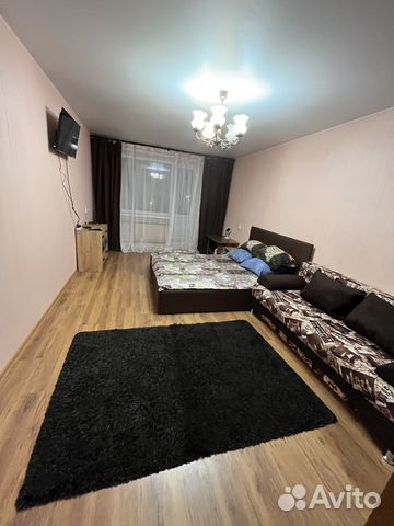 

1-к. квартира, 40 м², 3 кровати
