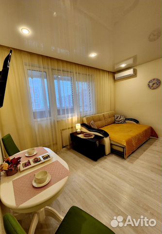 

Квартира-студия, 27 м², 1 кровать