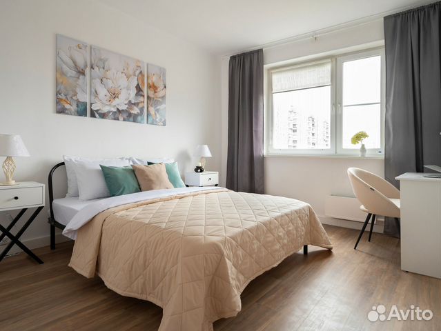 

2-к. квартира, 54 м², 3 кровати