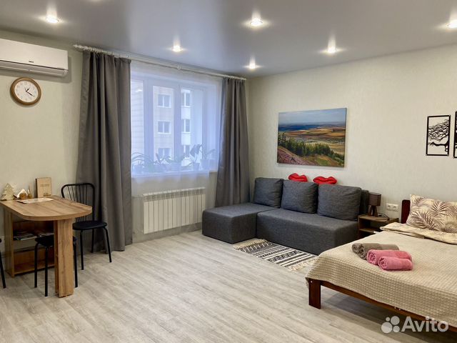 

Квартира-студия, 37,3 м², 3 кровати