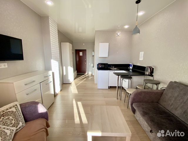 

Квартира-студия, 25 м², 2 кровати