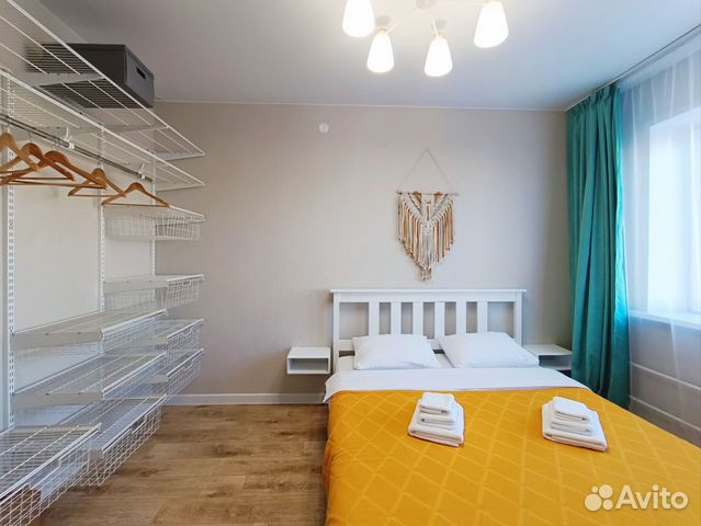 

1-к. квартира, 47 м², 2 кровати