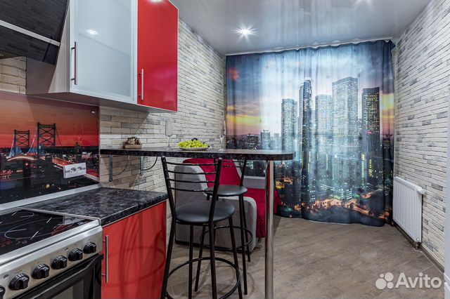 

1-к. квартира, 40 м², 3 кровати