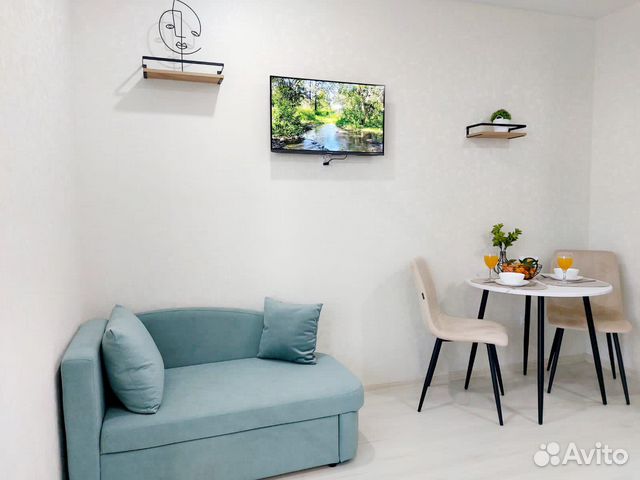 

Квартира-студия, 24 м², 2 кровати