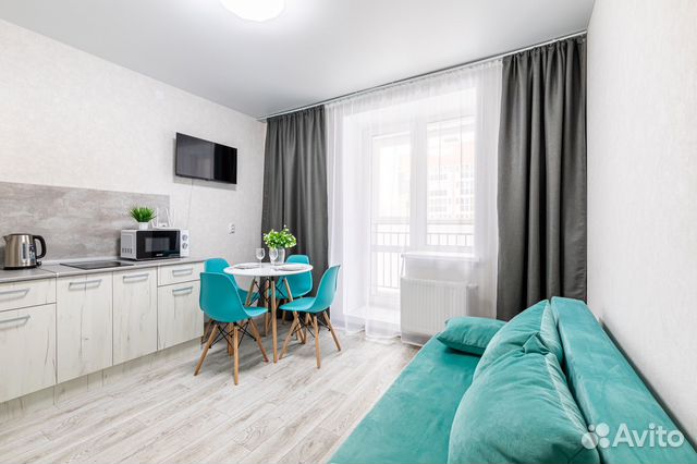 

Квартира-студия, 30 м², 1 кровать